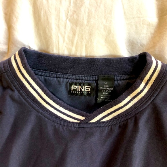 Ping Jackets \u0026 Coats | Mens Ping Waterproof Pullover | Color: Blue/White | Size: XL | Kelliestone's Closet